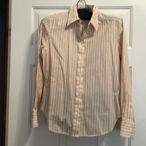 Vintage button front blouse size 10
